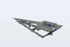 Mid-build preview of Imperial Star Destroyer - UCS