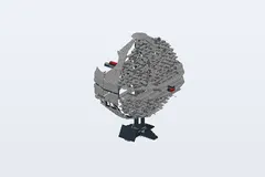 Mid-build preview of Death Star II