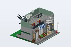 Mid-build preview of Green Grocer
