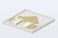 Mid-build preview of Taj Mahal