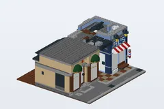 Mid-build preview of Detective’s Office