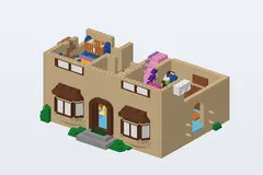 Mid-build preview of The Simpsons House